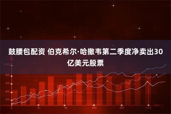 鼓腰包配资 伯克希尔·哈撒韦第二季度净卖出30亿美元股票