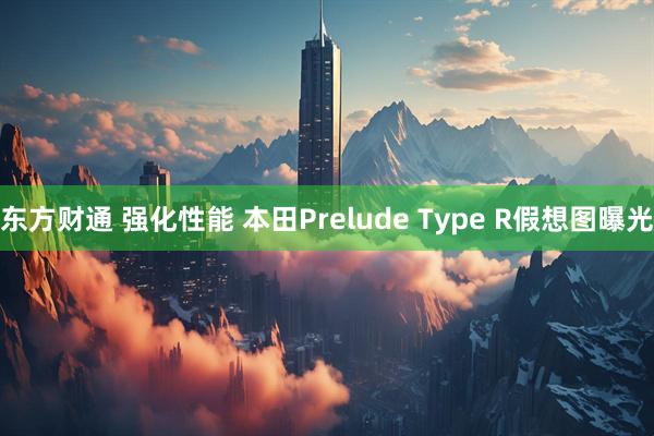 东方财通 强化性能 本田Prelude Type R假想图曝光