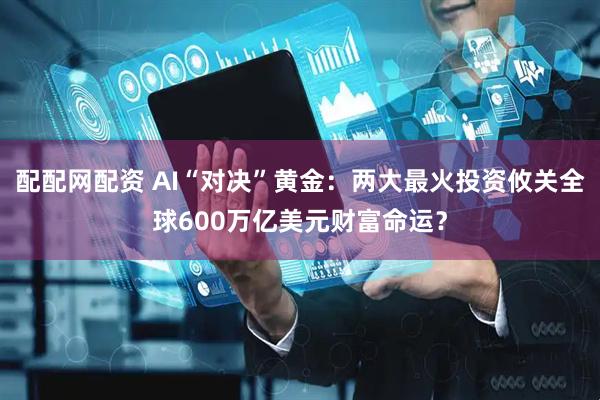 配配网配资 AI“对决”黄金：两大最火投资攸关全球600万亿美元财富命运？